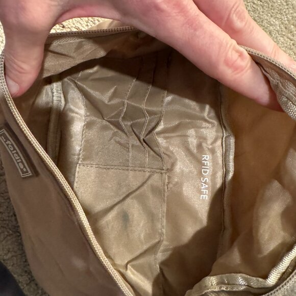 Foldie cream colored cross body bag - Picture 2 of 3